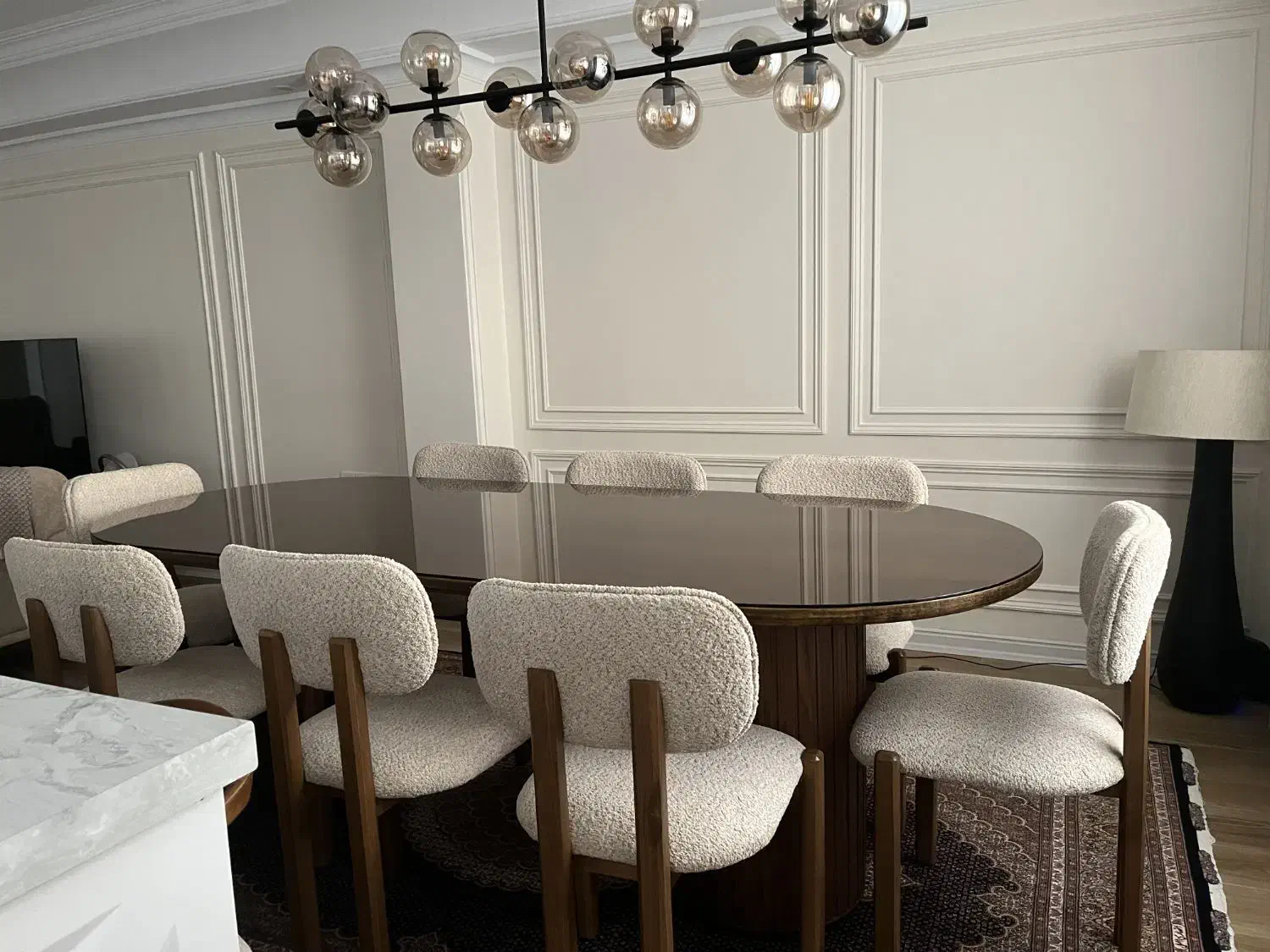 میز ناهارخوری ۸ نفره کاملاً نو|میز و صندلی غذاخوری|تهران, پاسداران|دیوار