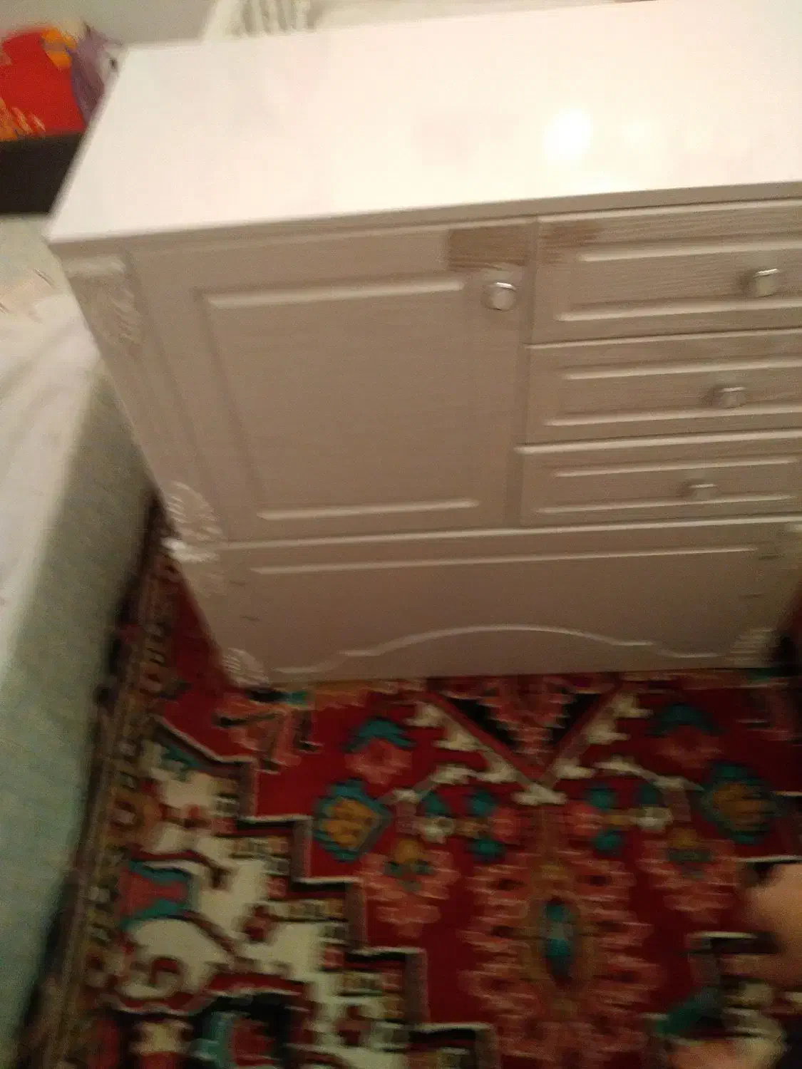 تخت کودک نو بدون کارکرد همراه با تشک رویال|تخت و سرویس خواب|اهر, |دیوار