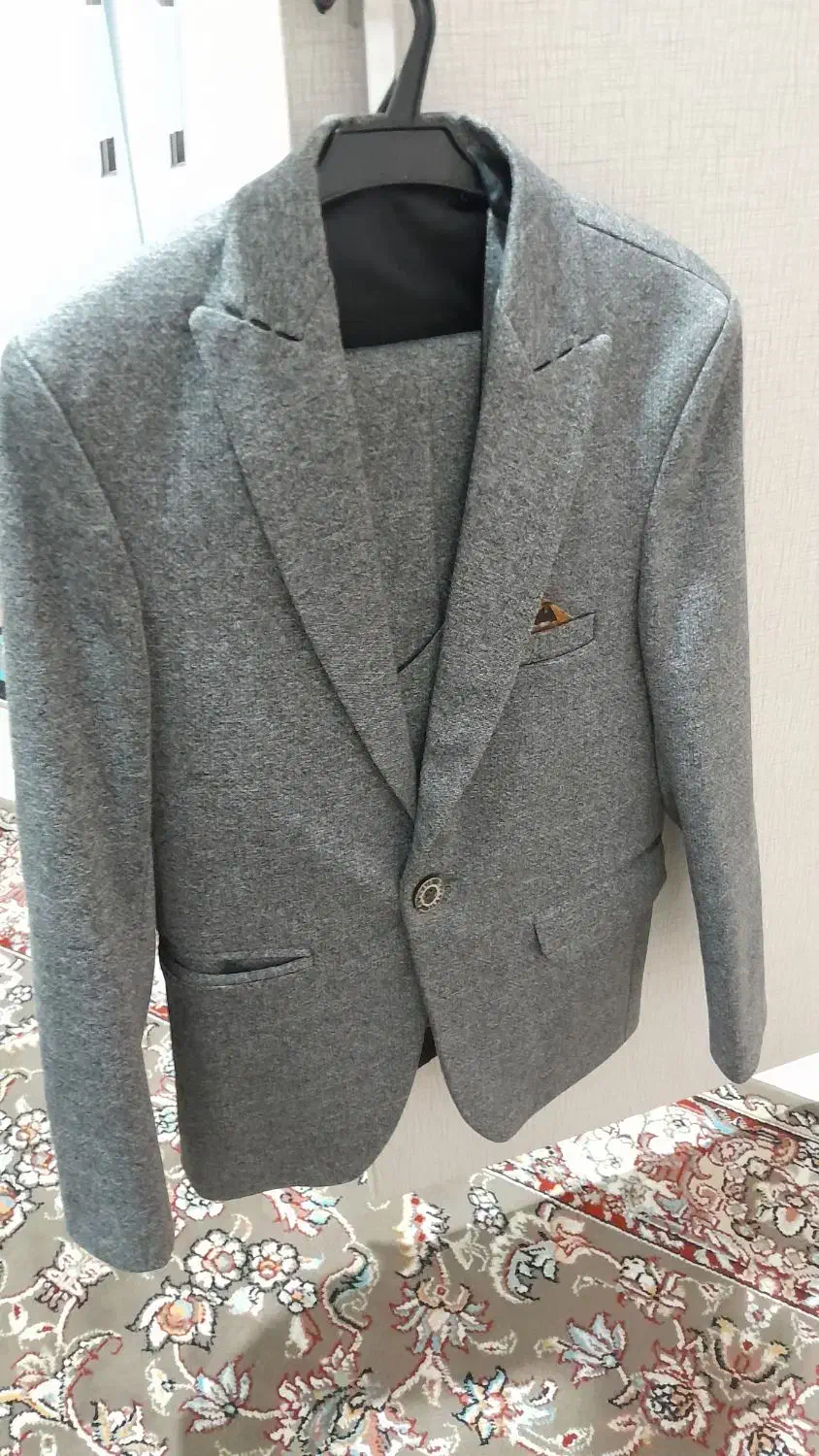 کت وشلوار سه تیکه|کفش و لباس بچه|تاکستان, |دیوار