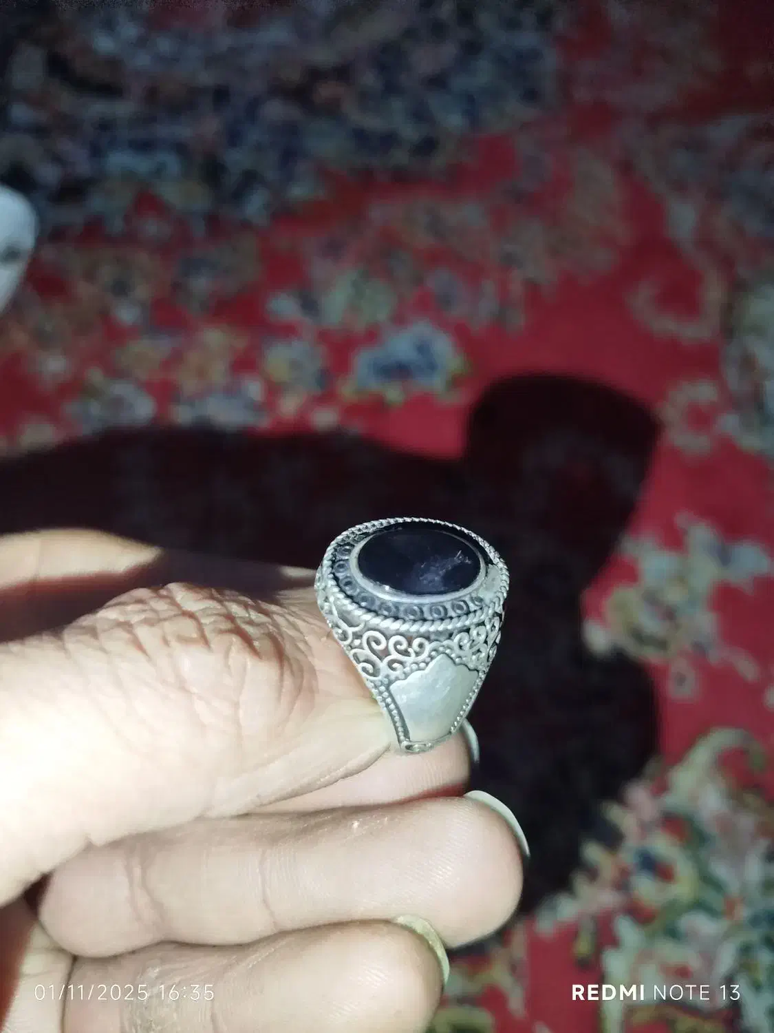 انگشتر یاقوت کبود|جواهرات|علی‌آباد کتول, |دیوار