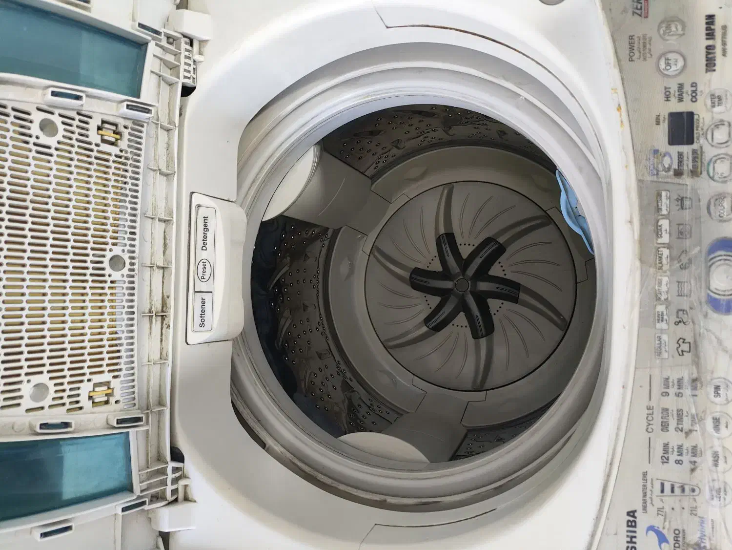 لباس شویی پتو شور توشیبا9کیلویی ژاپنی|ماشین لباسشویی و خشککن لباس|رباطکریم, دهحسن|دیوار