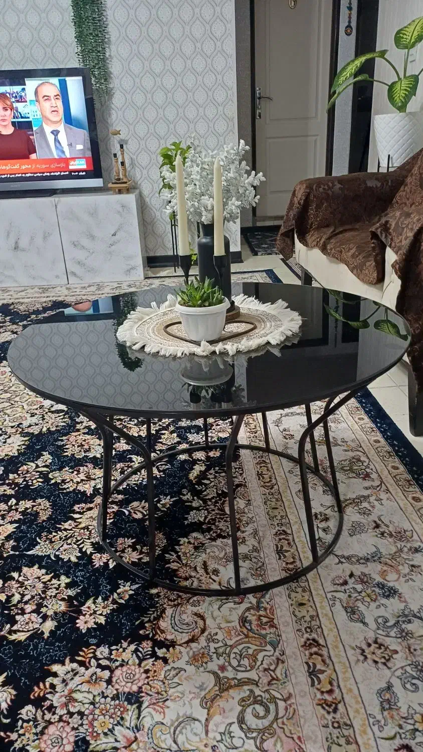 میزجلومبلی بسیارشیک|مبلمان خانگی و میز عسلی|صفادشت, |دیوار