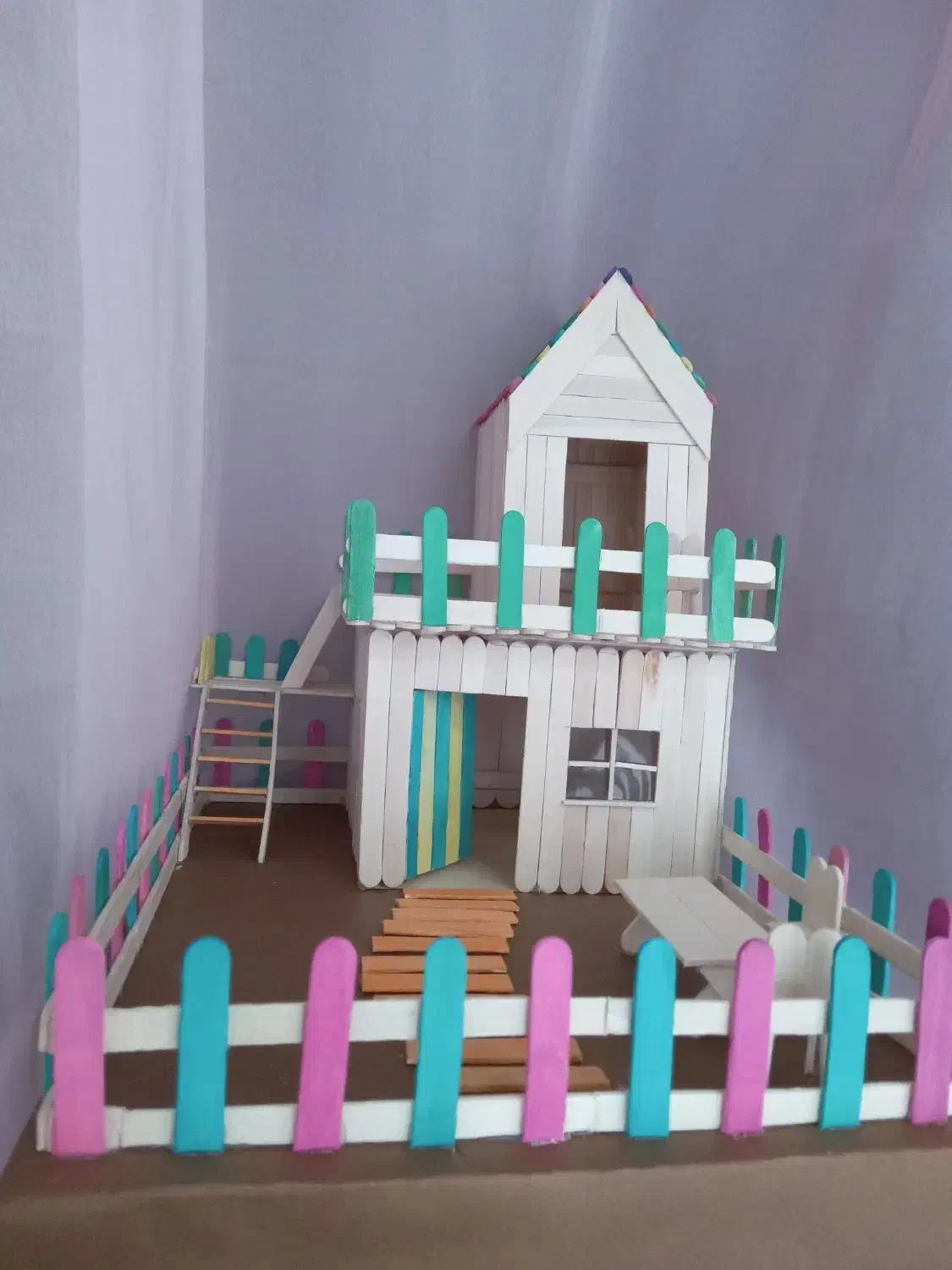 کاردستی، ماکت خونه|مجسمه، تندیس، ماکت|مشهد, شهید قربانی|دیوار