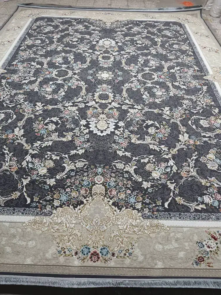 فرش طرح ویکتوریا۱۲۰۰شانه فرش دست بافت|فرش|نورآباد ممسنی, |دیوار