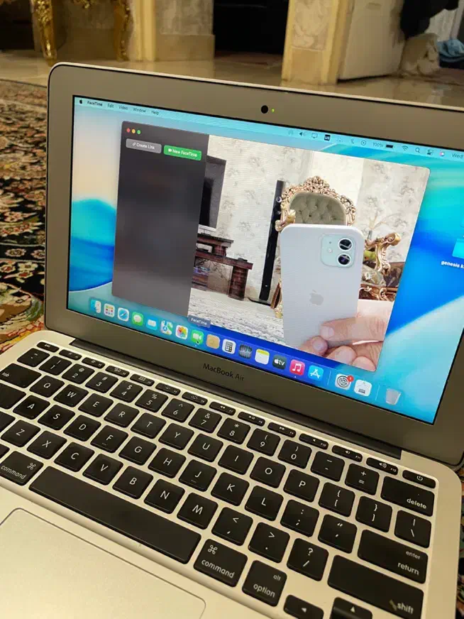 مک بوک ایر 11 اینچ 256 گیگ سال 2015 ایردراپ دار|رایانه همراه|کرج, شهرک صدف|دیوار