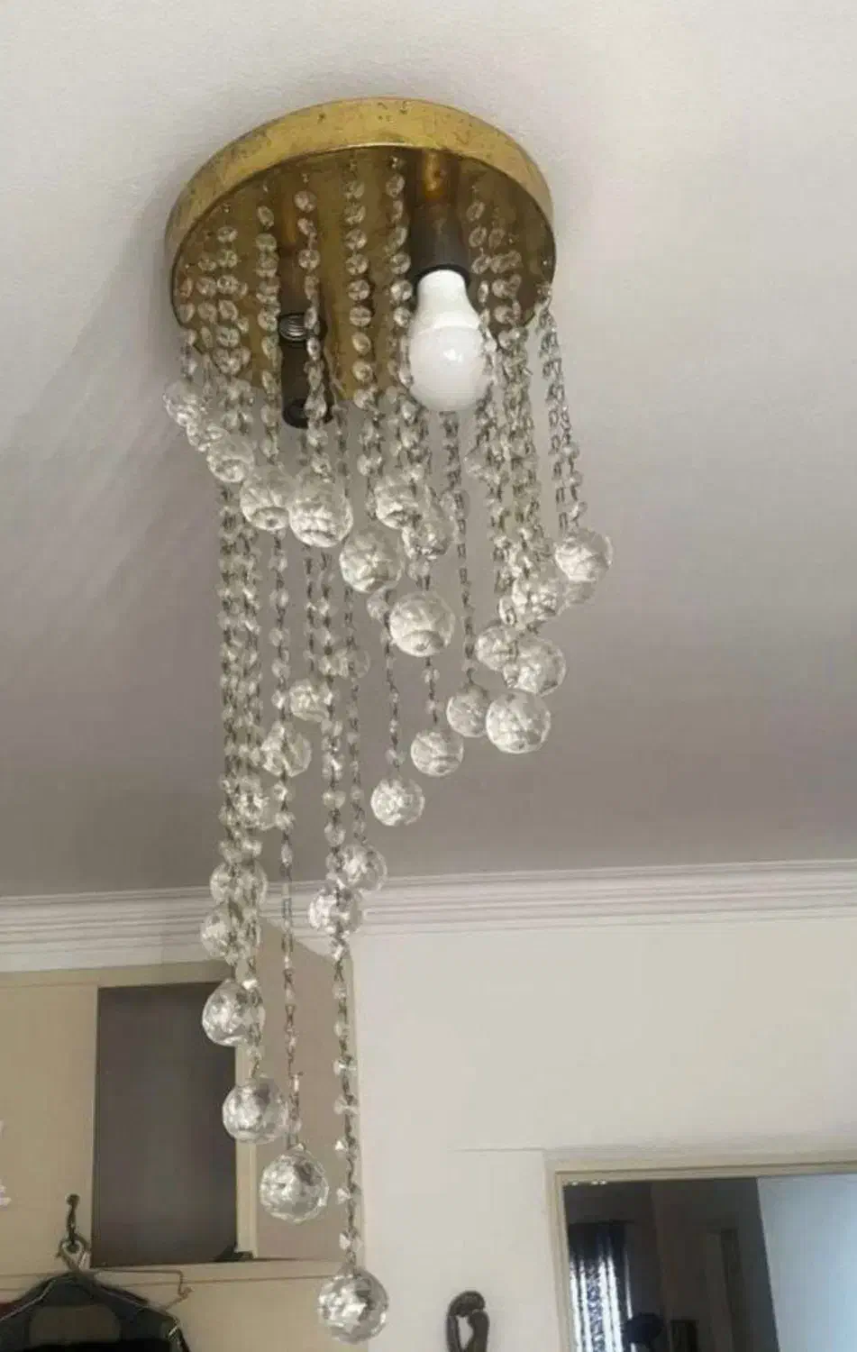 اوستر مارپیچ بسیار شیکو زیبا|لوستر و چراغ آویز|بابلسر, |دیوار