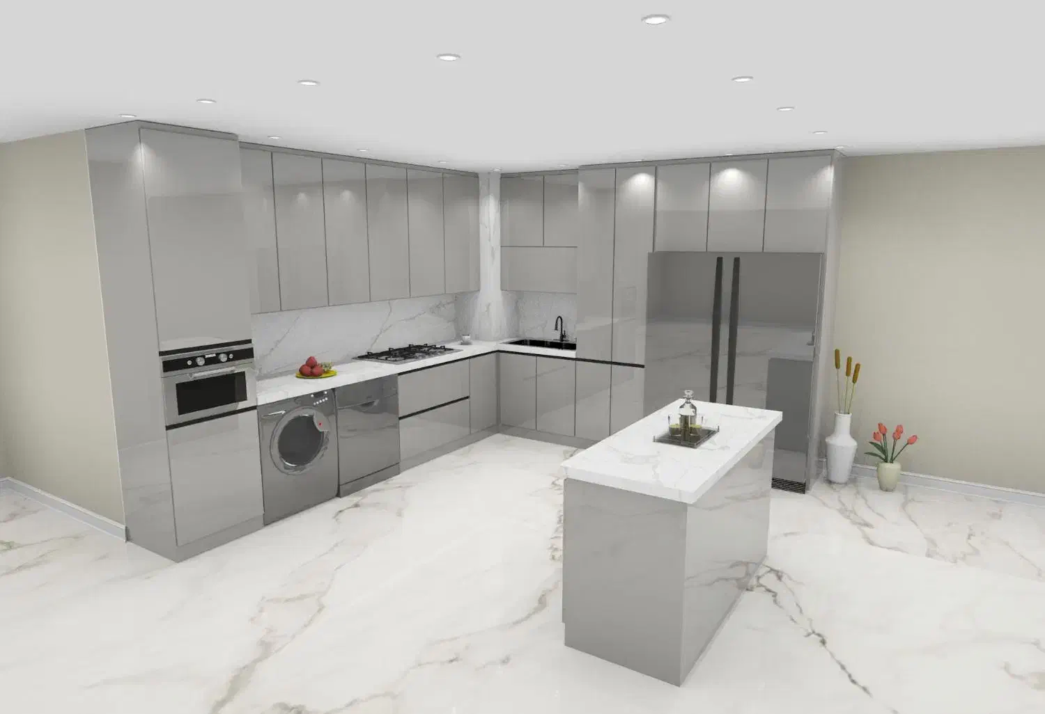 کابینت هایگلاس|بوفه، ویترین، کنسول|چهاردانگه (تهران), |دیوار