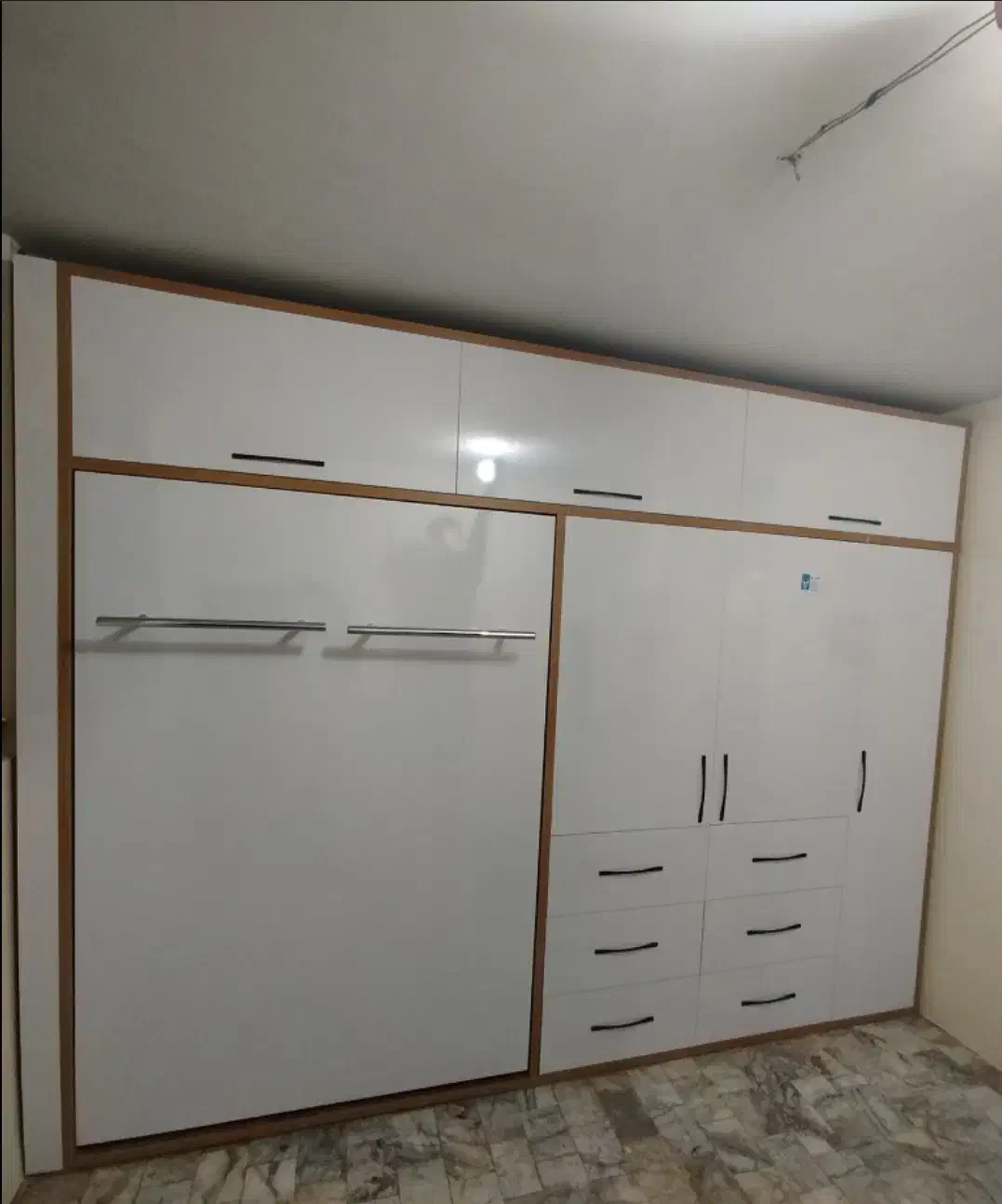 کمد رنگ بندی متنوع|جاکفشی، کمد، دراور|پاکدشت, پاکدشت (مامازند)|دیوار