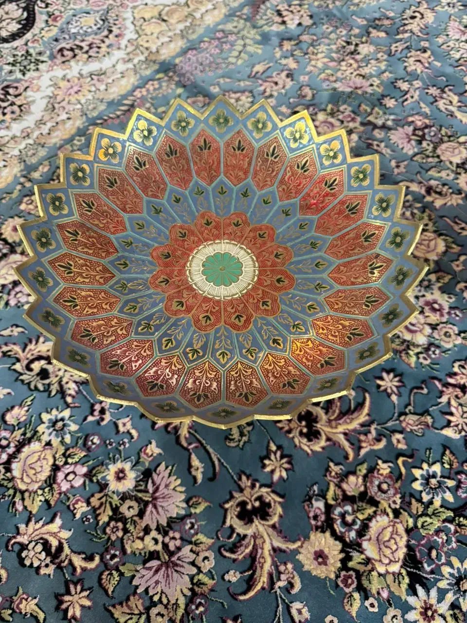 جا میوه ای برنز هندی بزرگ|ظروف سرو و پذیرایی|تهران, مهران|دیوار