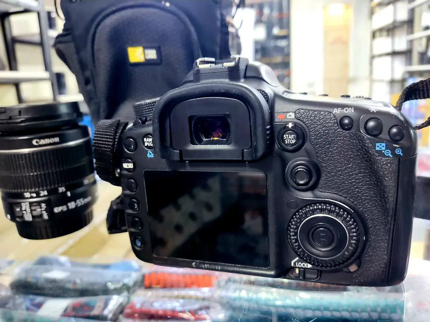 دوربین کنان 7دی لنز 18*55|دوربین عکاسی و فیلمبرداری|قم, دورشهر|دیوار