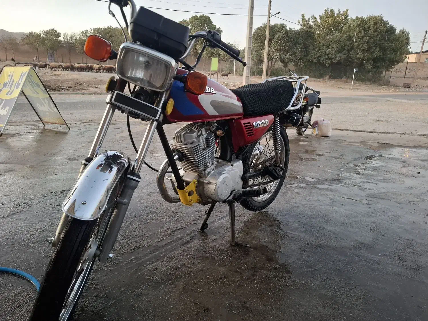 موتور150cc مزایده|موتورسیکلت|کرمانشاه, |دیوار