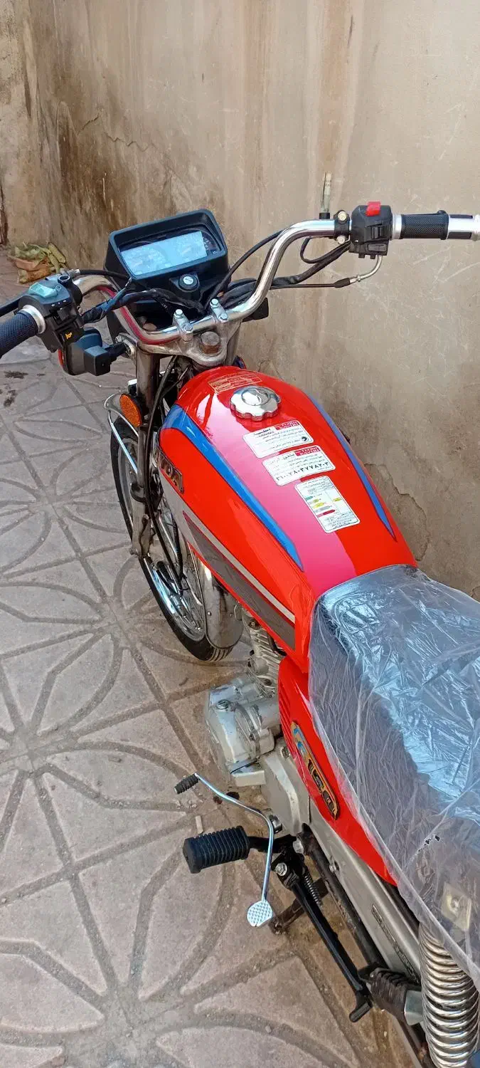 موتور ۱۲۵ استارتی در حد|موتورسیکلت|خوی, |دیوار