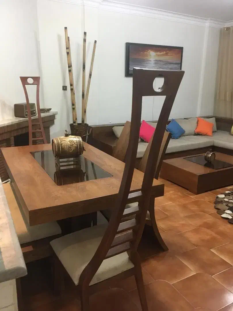 92 متر دو خوابه مبله حتی مجرد  میدان کاج