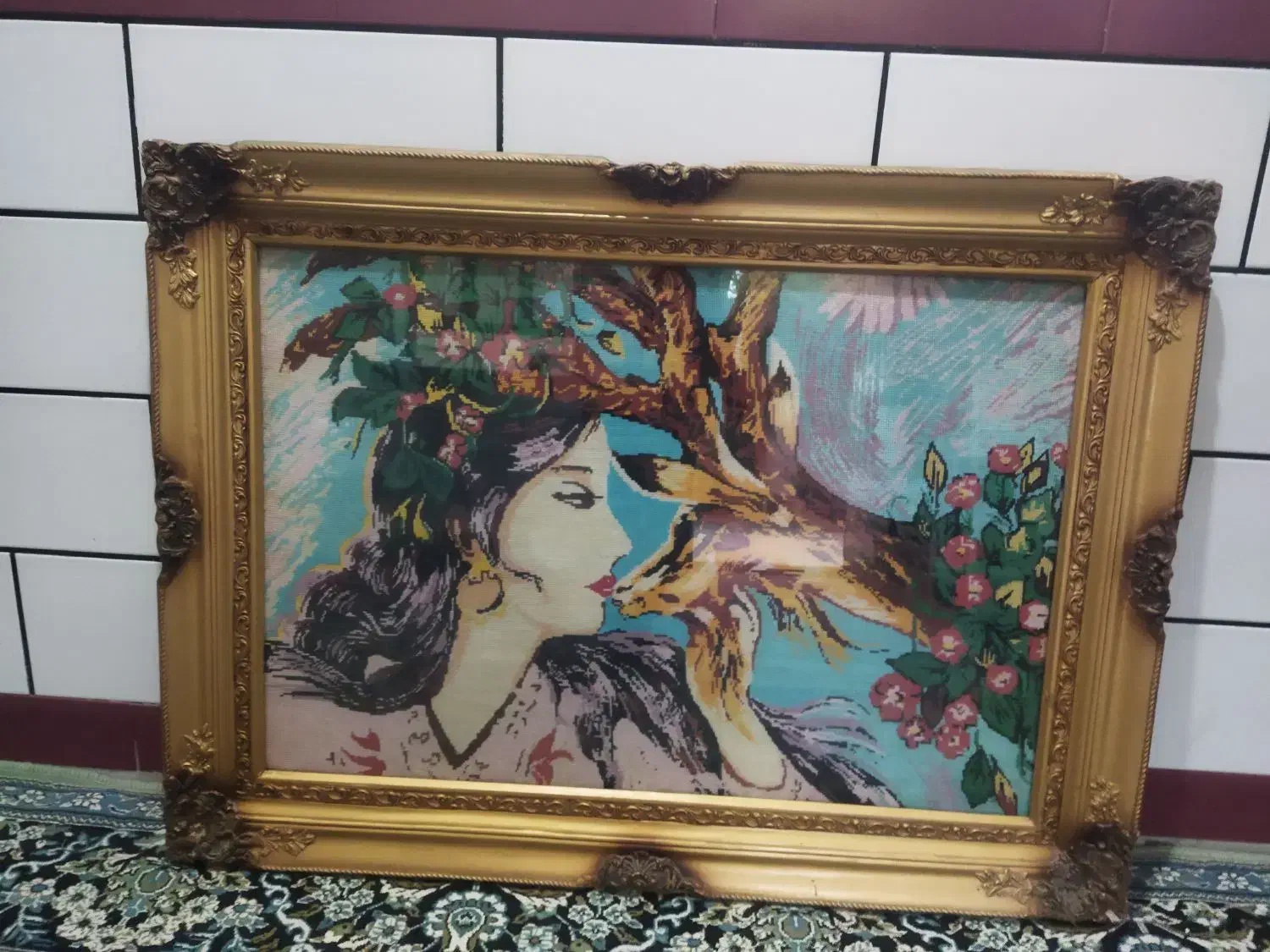 تابلو تمیز و سالم و سنتی|تابلو، نقاشی، عکس|ایذه, |دیوار