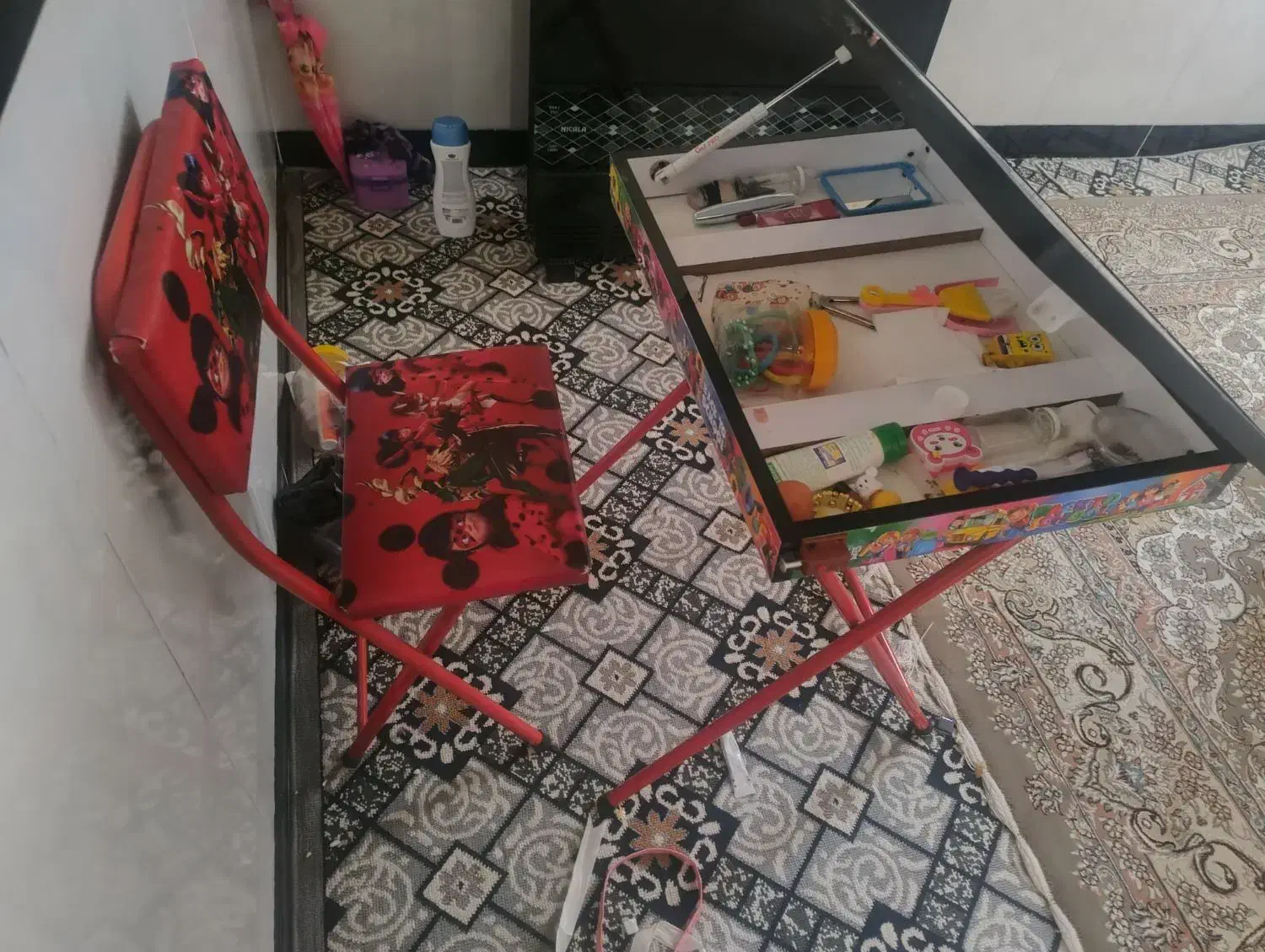 میز صندلی تحریر|میز تحریر و کامپیوتر|جوانرود, |دیوار