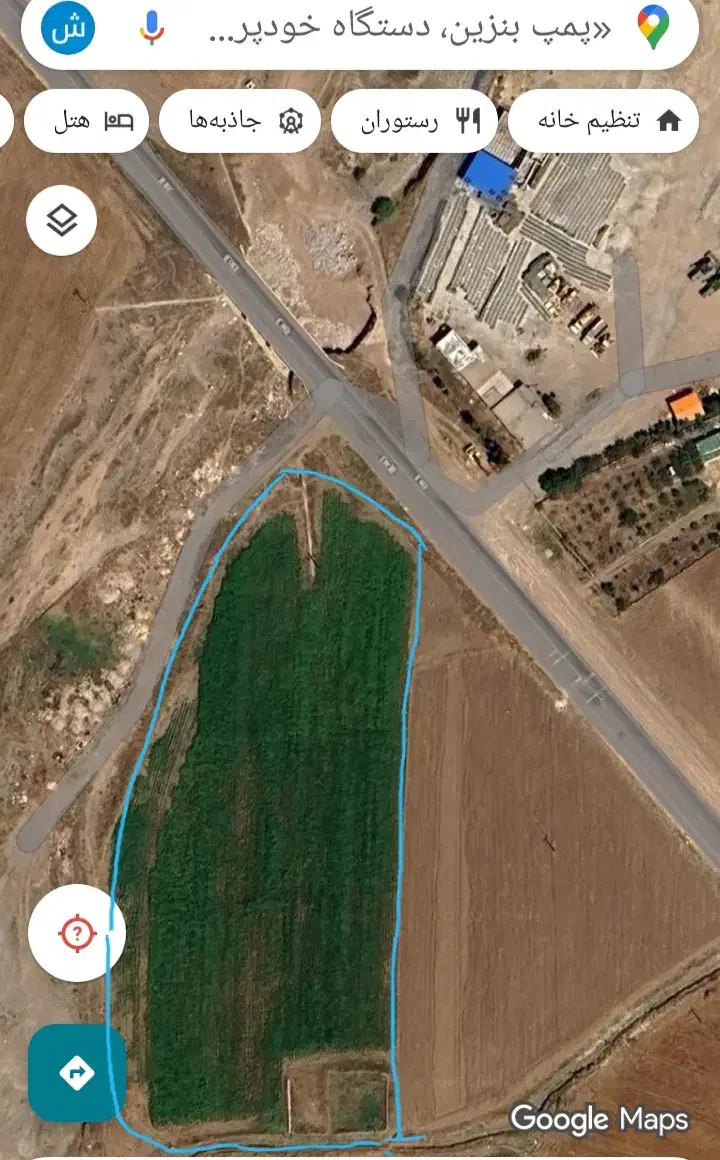 زمین 9300متر بر جاده اصلی بامجوزگلخانه توت فرنگی|فروش دفتر صنعتی، کشاورزی، تجاری|اردبیل, |دیوار