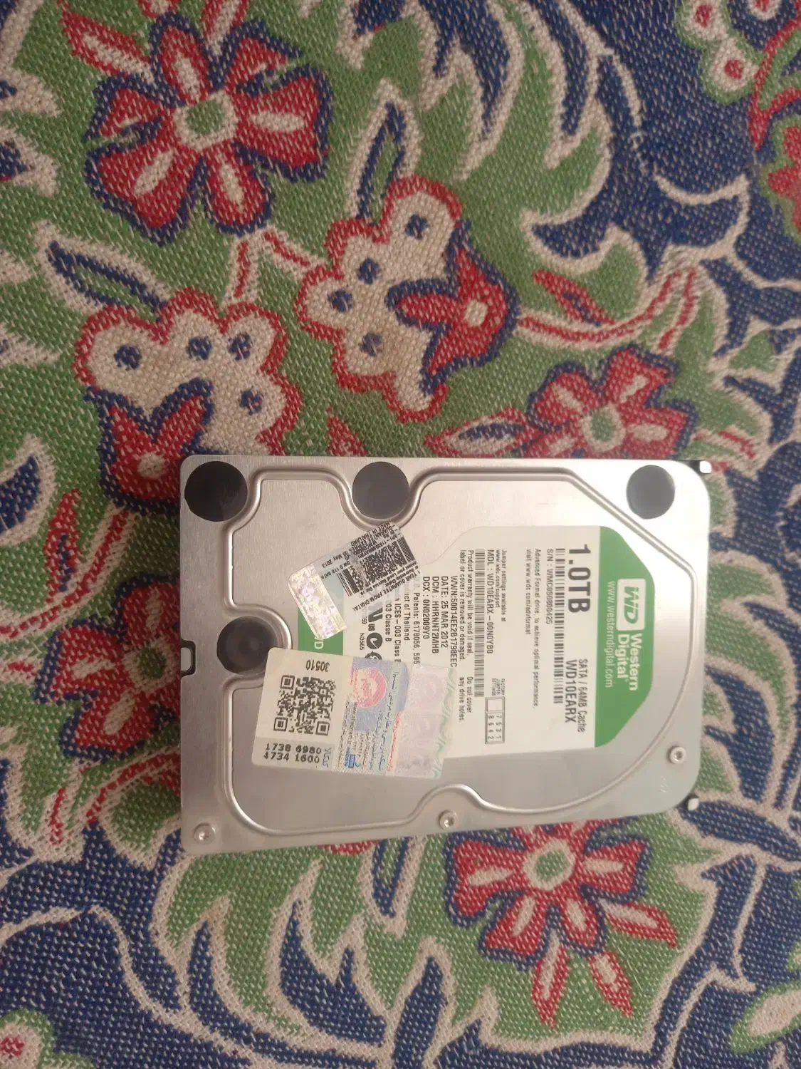 هارد اصلی وسترن سبز|قطعات و لوازم جانبی رایانه|کرمانشاه, |دیوار