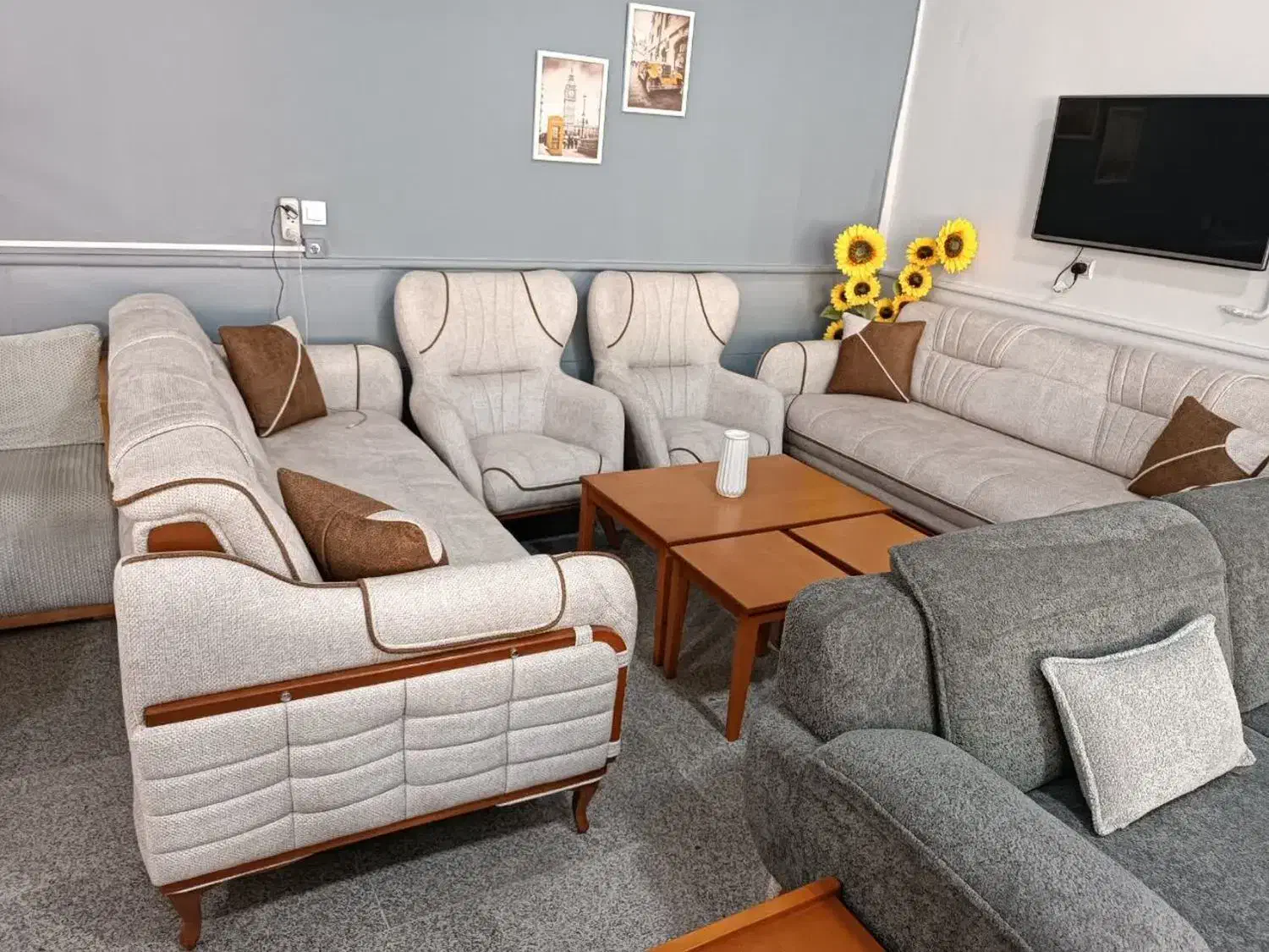 مبل راحتی|مبلمان خانگی و میز عسلی|جوین, |دیوار