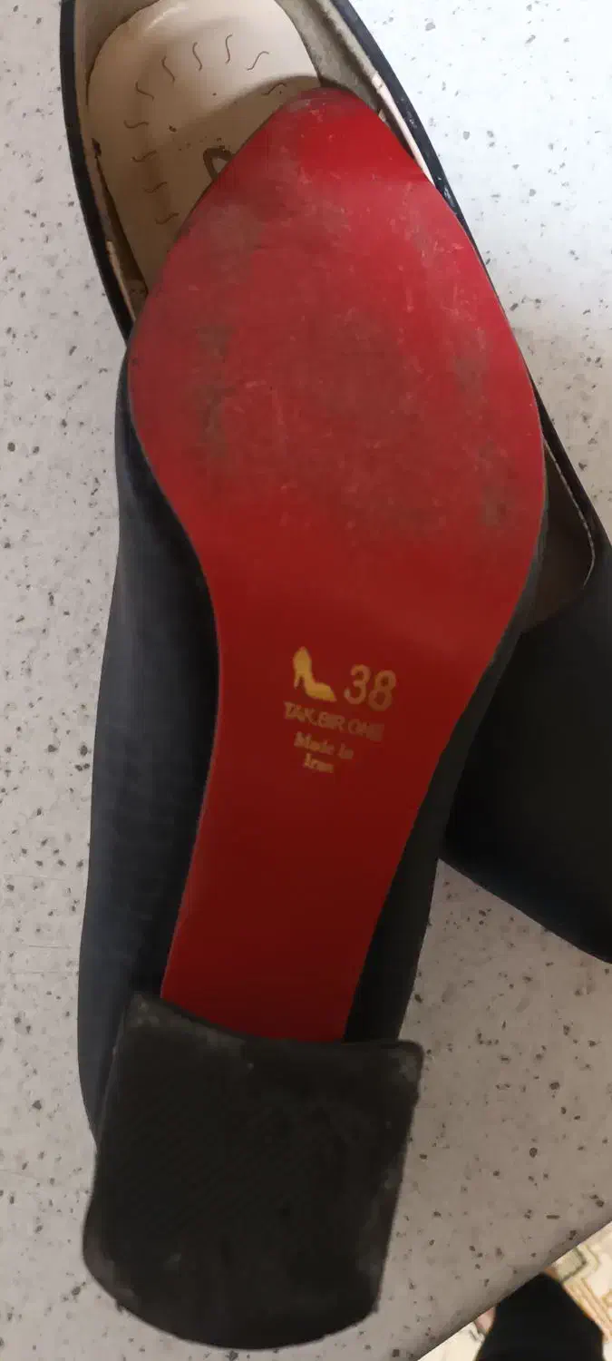 کفش مجلسی سایز ۳۸|کیف، کفش، کمربند|پاکدشت, پاکدشت (مامازند)|دیوار