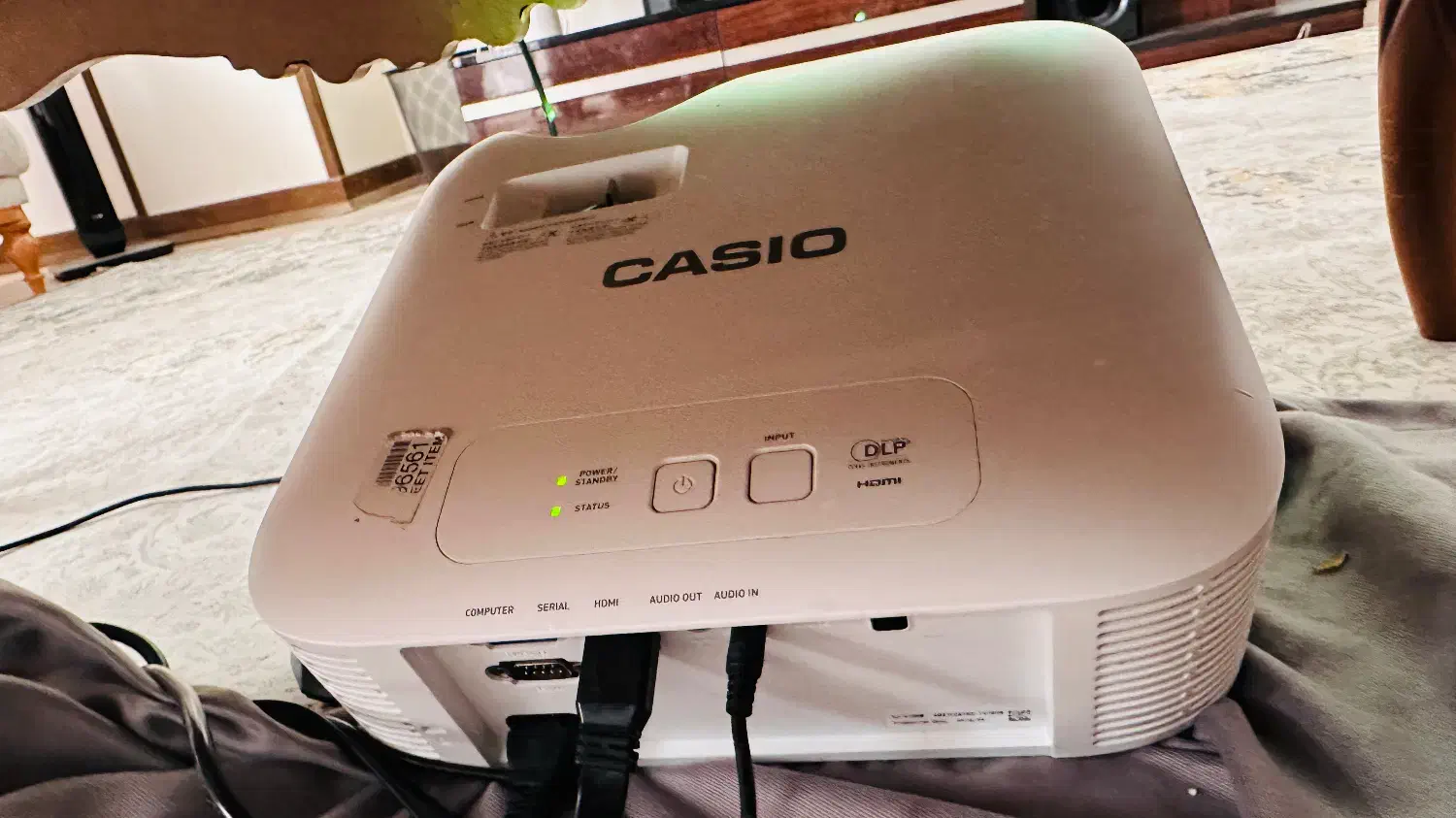 ویدو پرژکتورcasio لیزری اصل ژاپن نمایش در روز و شب|تلویزیون و پروژکتور|تهران, شهرک شهید باقری|دیوار