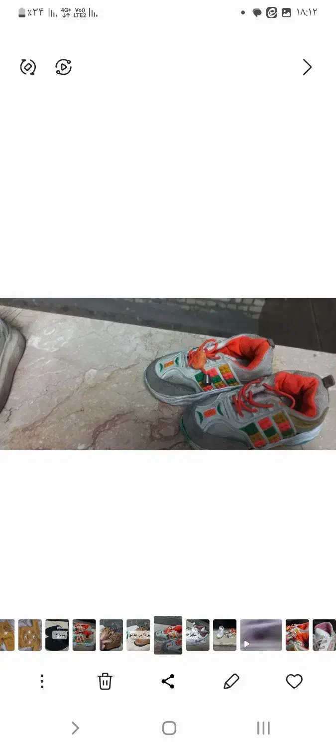 تعدادی کفش کودک|کیف، کفش، کمربند|کاشان, فاز ۱ ناجی آباد|دیوار