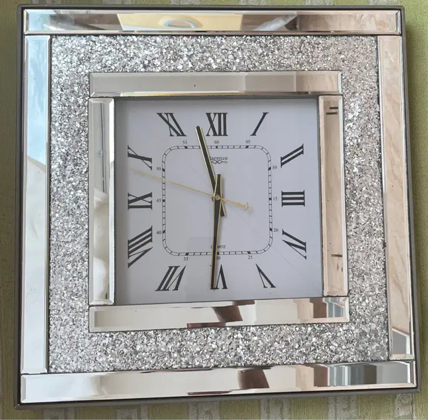 ساعت دیواری آینه ای|ساعت دیواری و تزئینی|رشت, توشیبا|دیوار