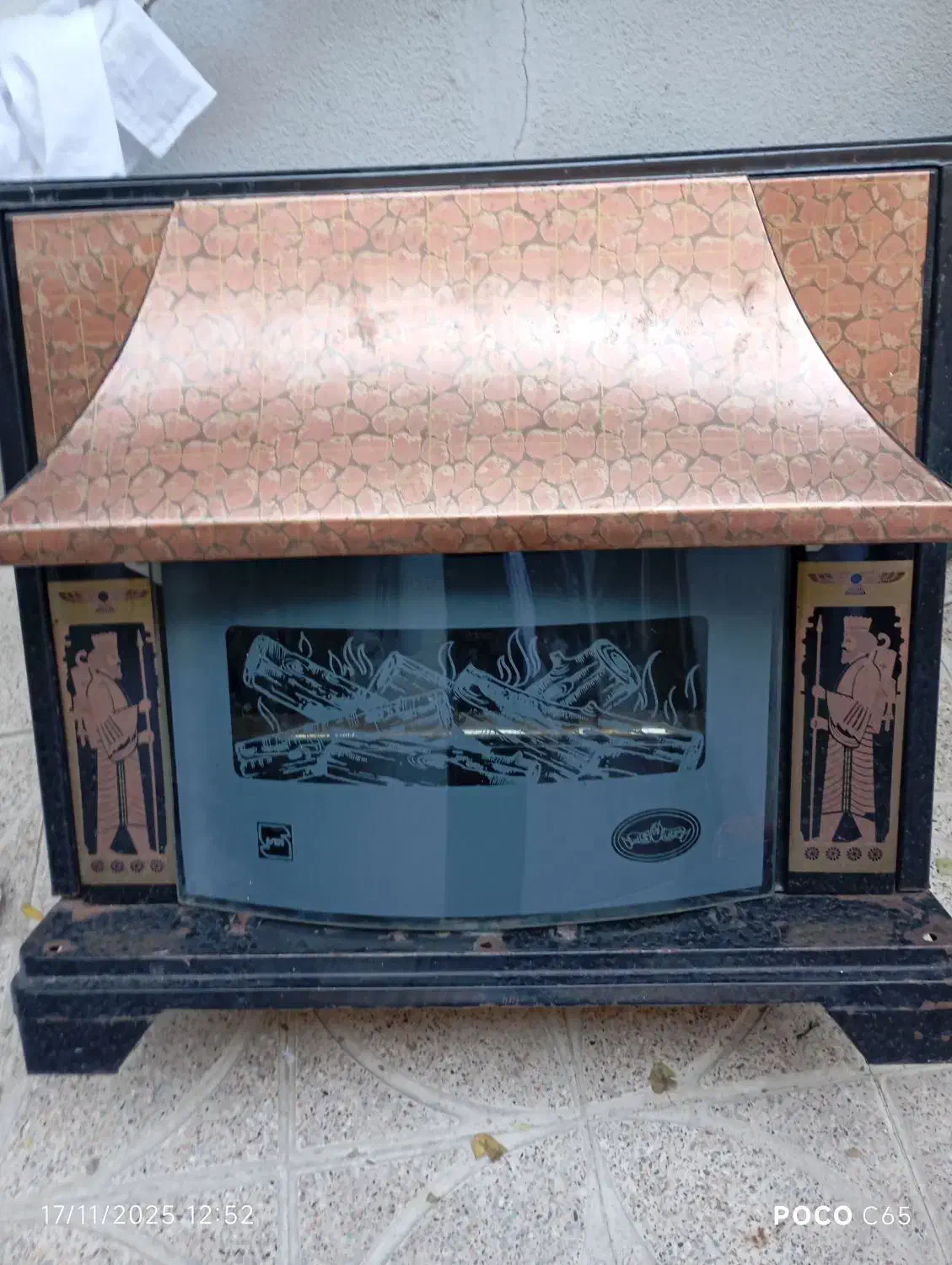 بخاری سالمه سالمه|بخاری، هیتر، شومینه|باقرشهر, |دیوار