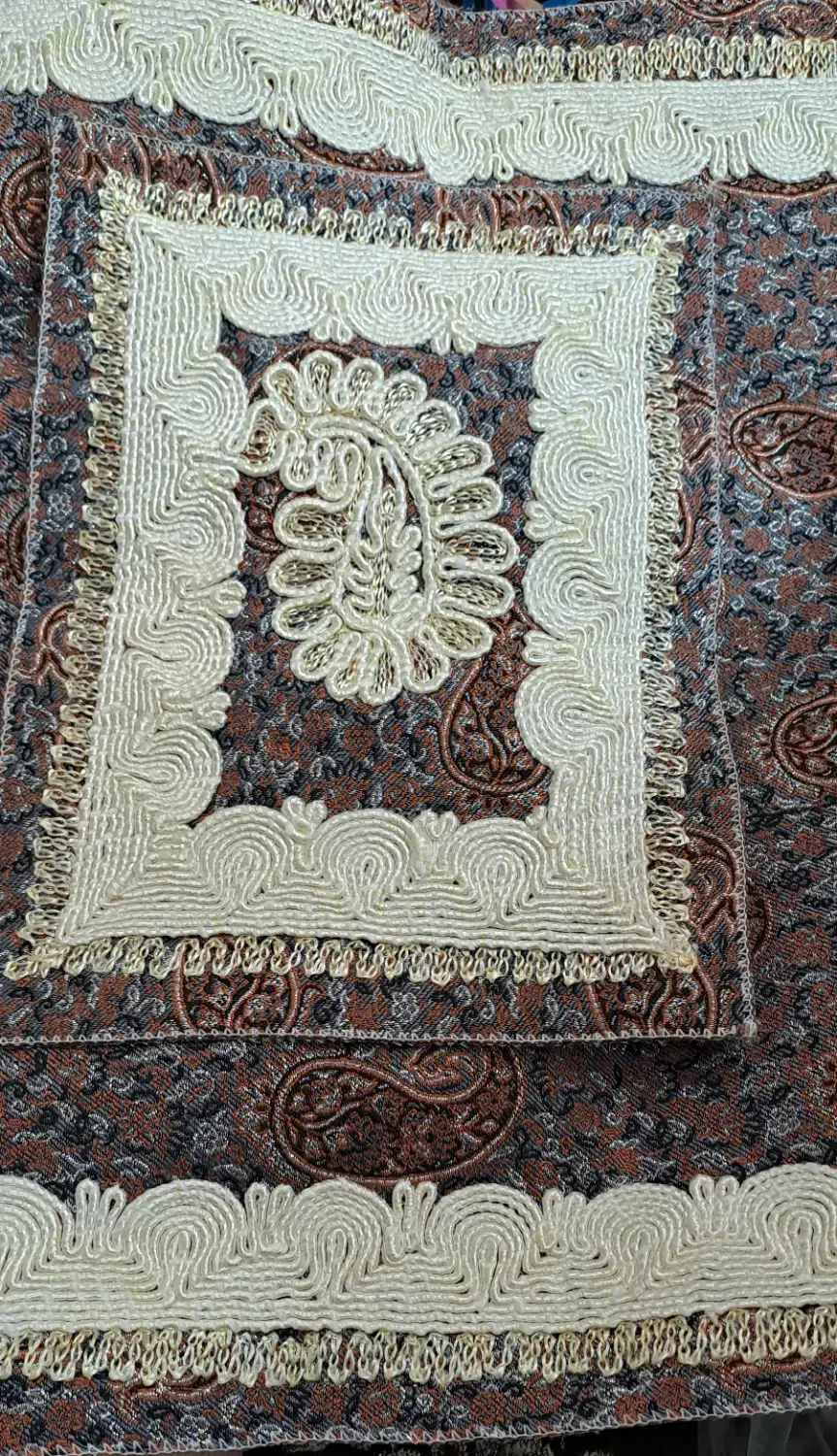 سجاده ترمه  قدیمی اصل|کلکسیون اشیاء عتیقه|شیراز, ابیوردی|دیوار