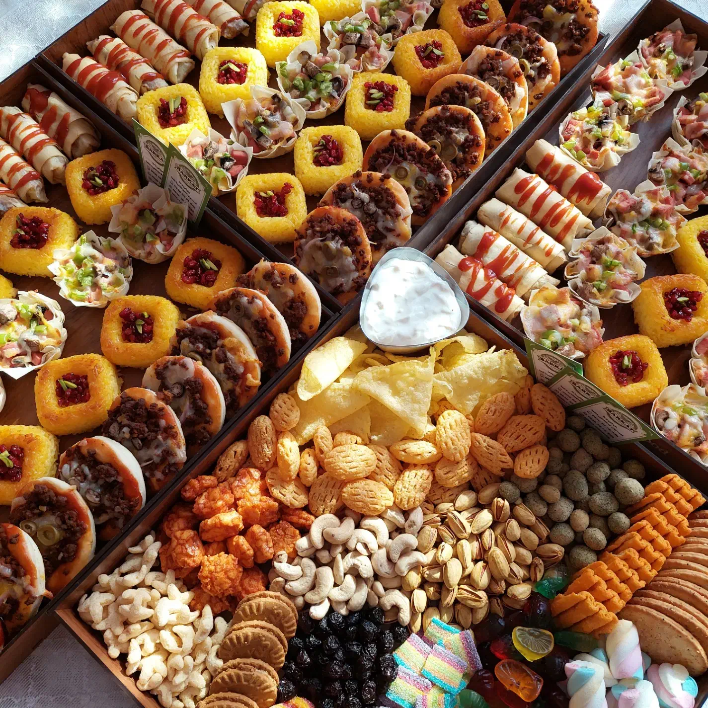 انواع فینگرفود سرد و گرم، غذای کیلویی|خدمات پذیرایی، مراسم|تهران, شمس‌آباد|دیوار