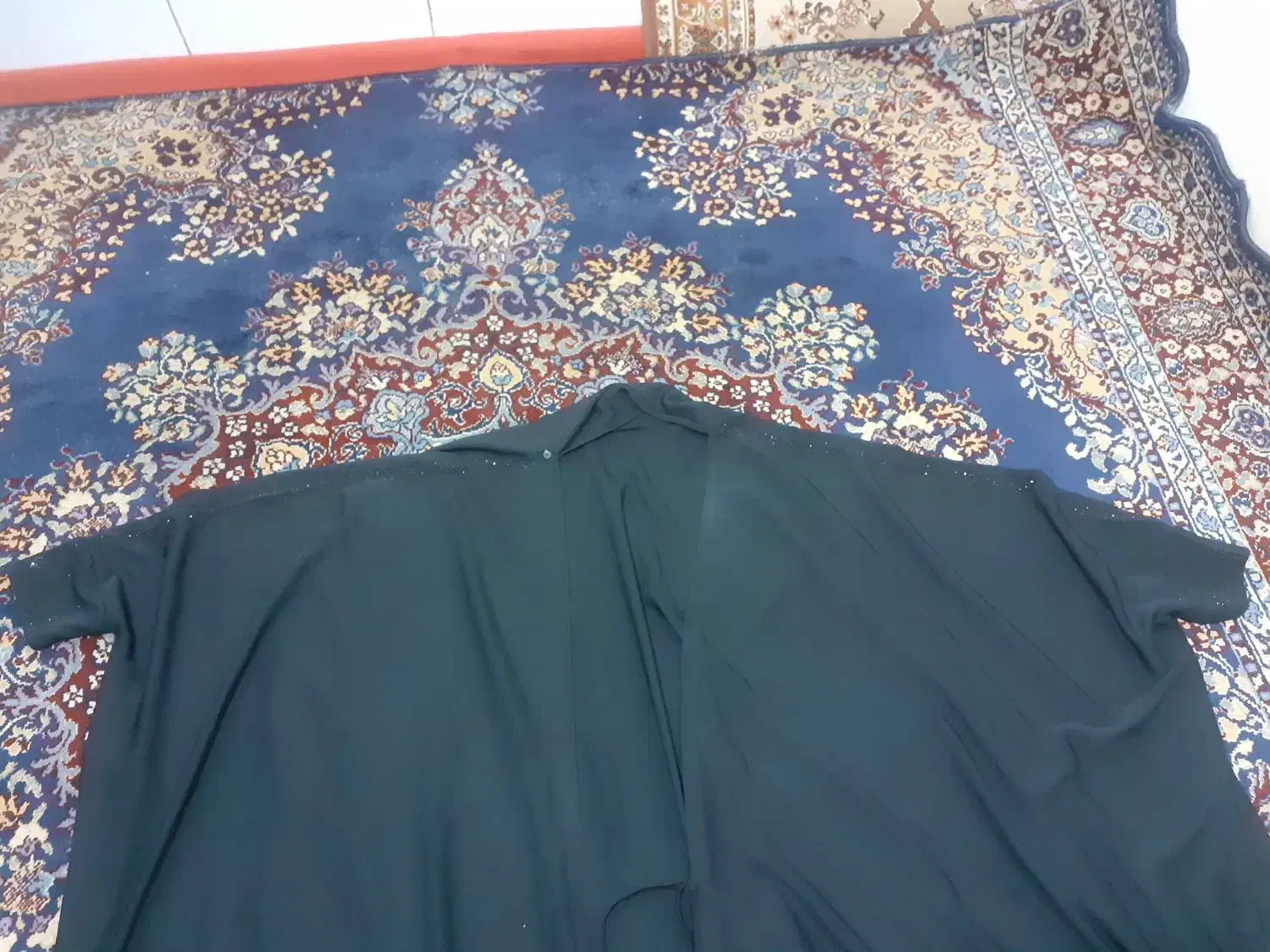 چادر مشکی کار شده جنس ندا|لباس|قزوین, |دیوار