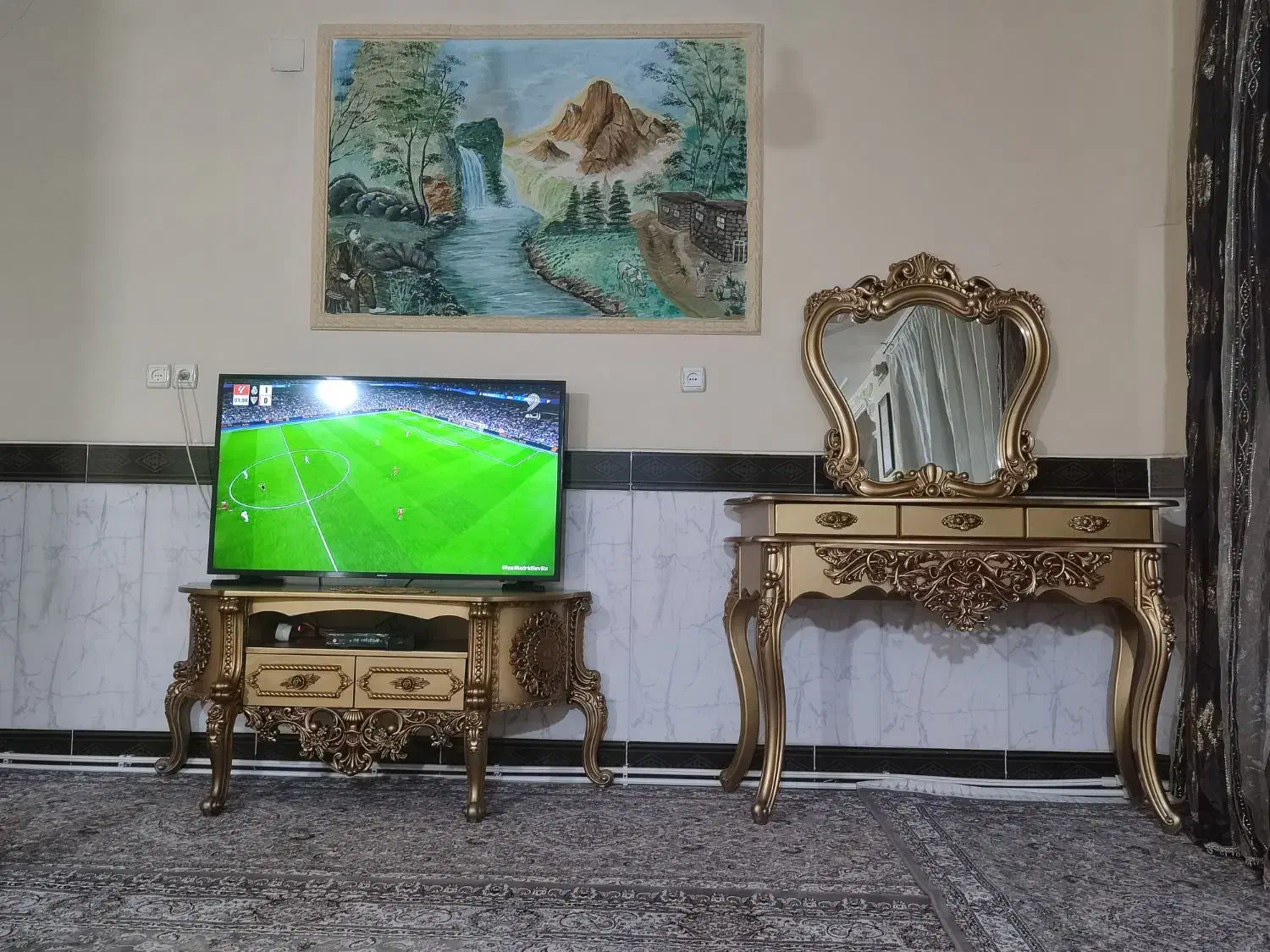 وسایل چوبی|بوفه، ویترین، کنسول|جوانرود, |دیوار