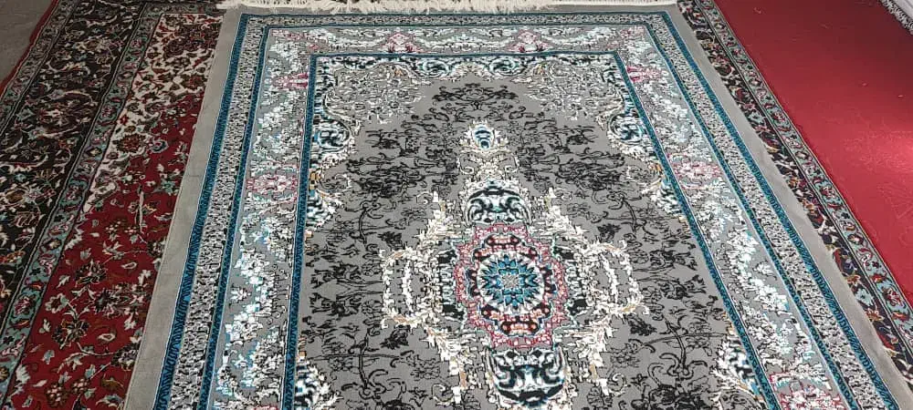 ۲ تخته فرش ۶ متری رنگ طوسی|فرش|تهران, افسریه شمالی|دیوار