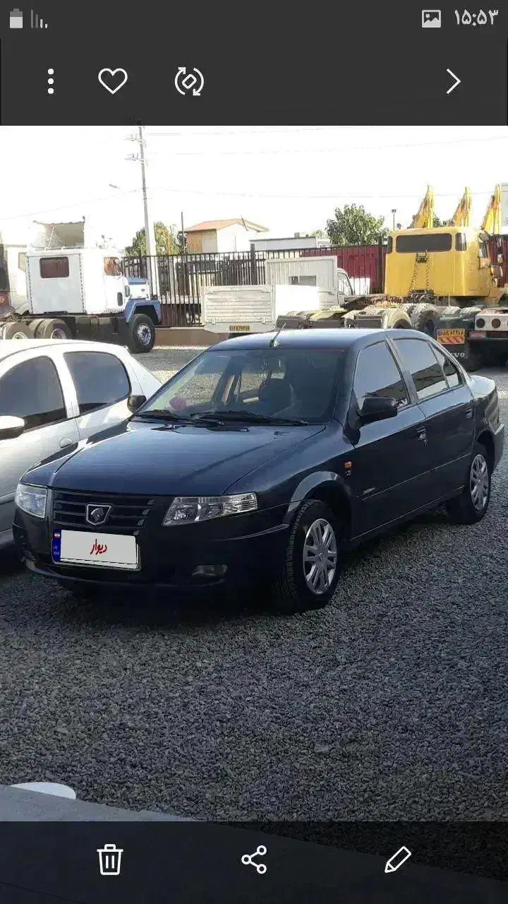 سمند سورن ۹۲|خودرو سواری و وانت|تهران, شهرک فردوس (حسینی)|دیوار