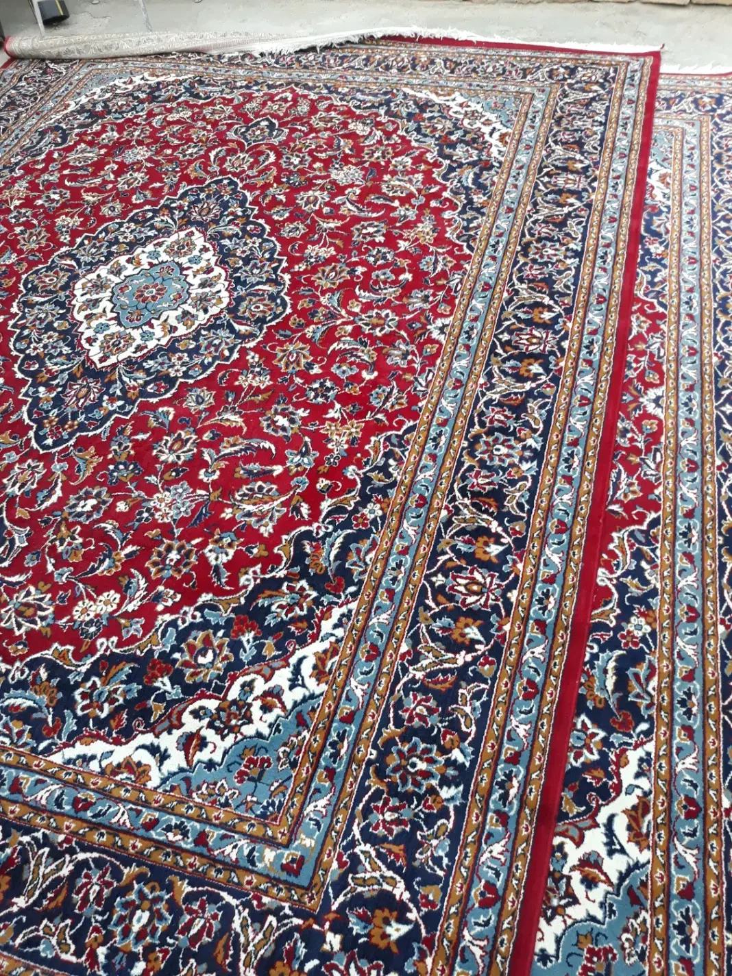دو تخته فرش ۱۲ متری جفت|فرش|تربت‌حیدریه, چهارراه خواف|دیوار