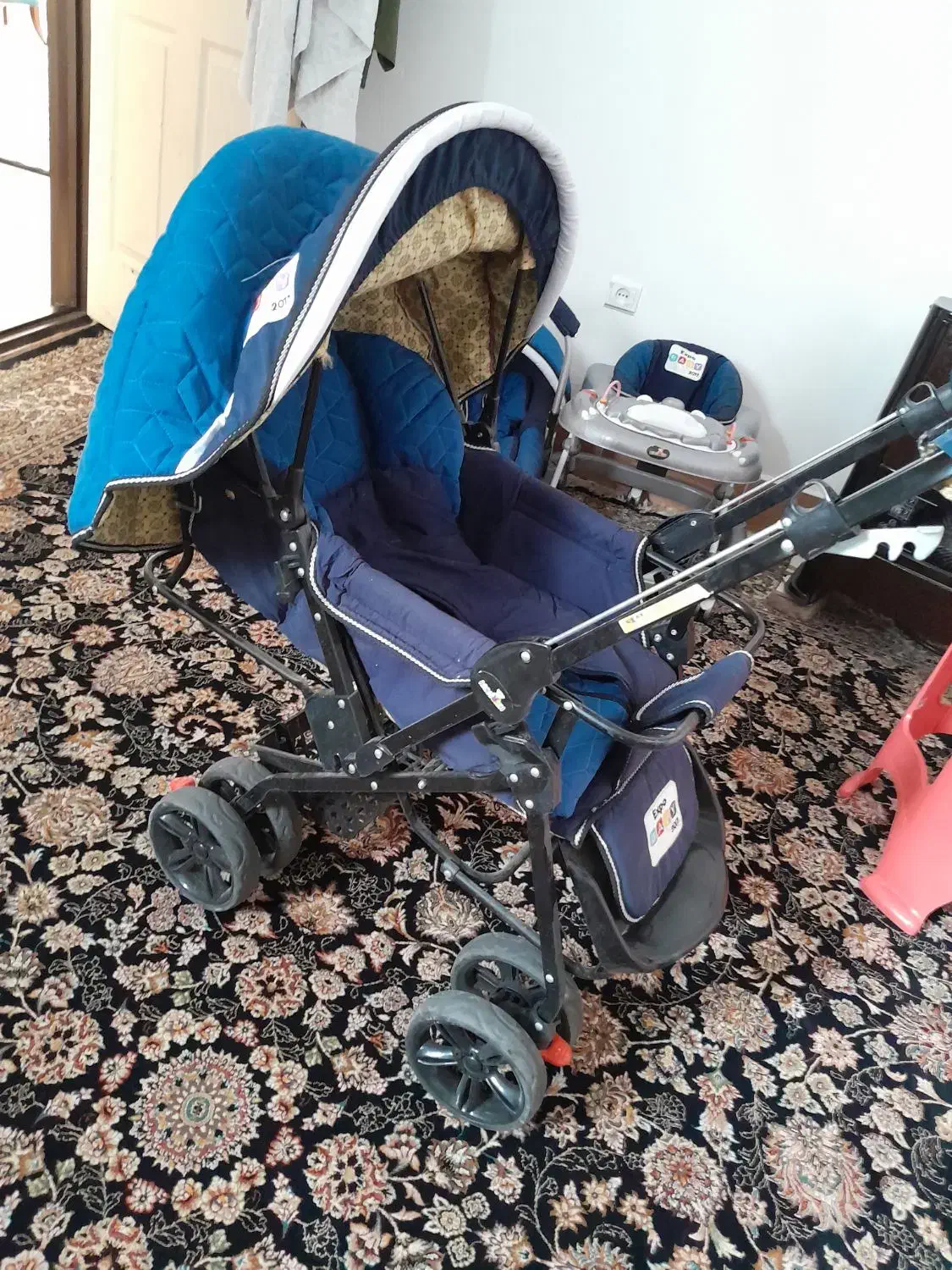 سرویس کالسکه در حد نو تمیز|کالسکه و لوازم جانبی|کاشمر, |دیوار