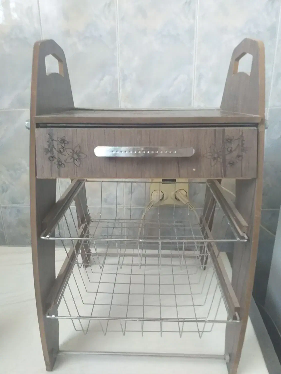 لوازم آشپزخانه|آب‌چکان و نظم‌دهنده ظروف|اصفهان, قهجاورستان|دیوار