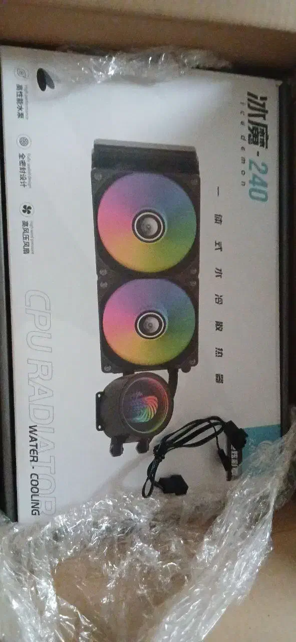 فن خنک کننده پردازنده ISDMEN مدل ۲۴۰|قطعات و لوازم جانبی رایانه|رشت, جماران|دیوار