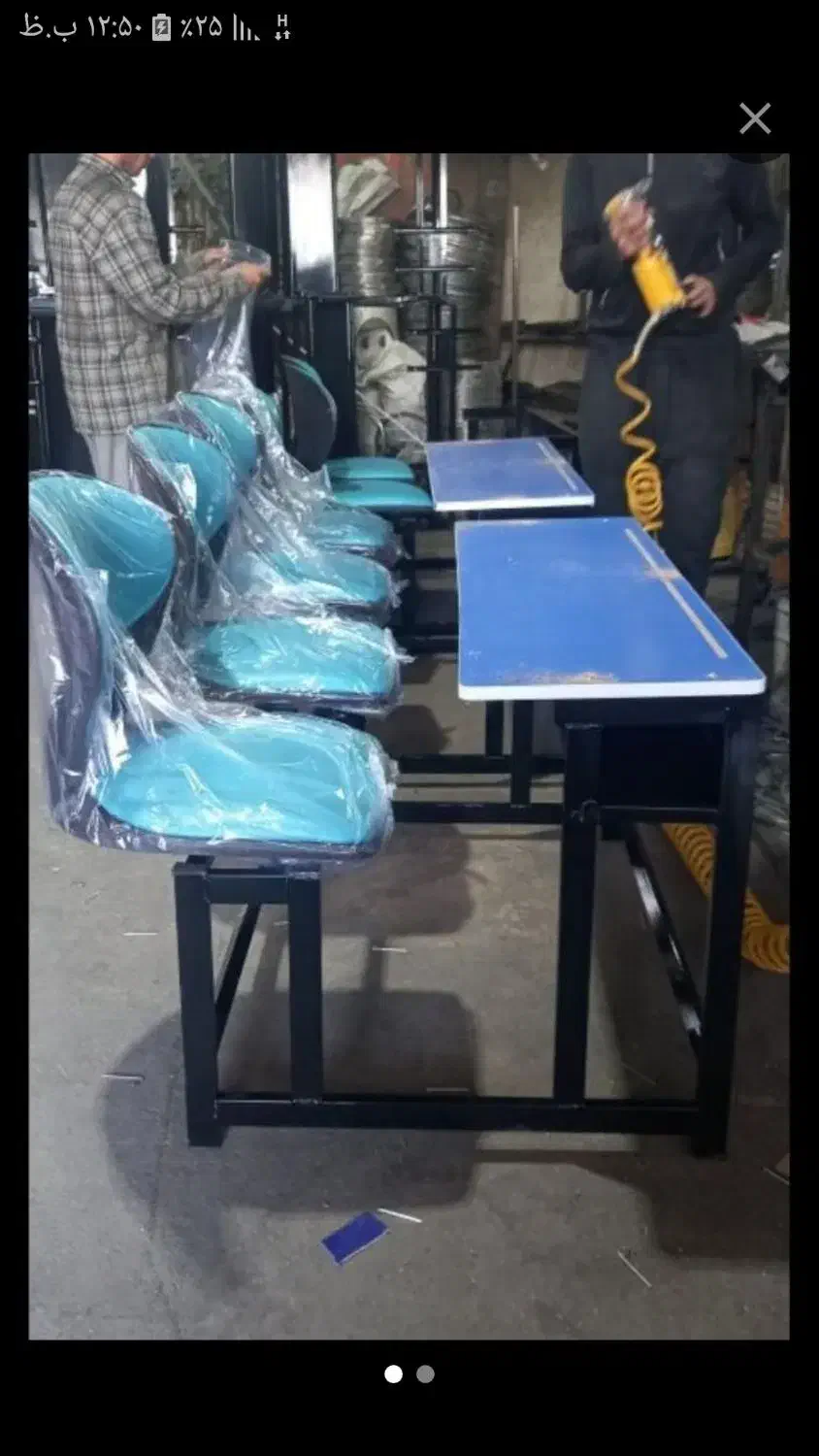 اقای احسانی نبمکت پایه مشکی|صندلی و نیمکت|تهران, ایران|دیوار