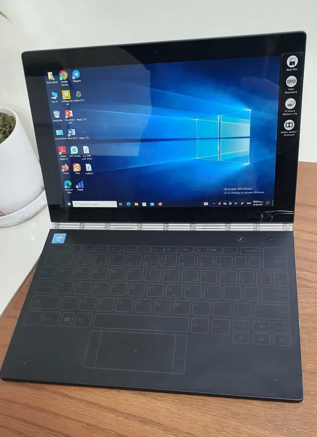 لبتاپ Lenovo yoga book|رایانه همراه|مشهد, عبادی|دیوار