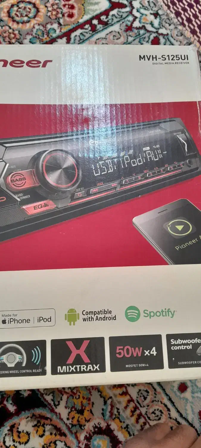 پایونر ۱۲۵|پخش‌کننده همراه|اردبیل, |دیوار