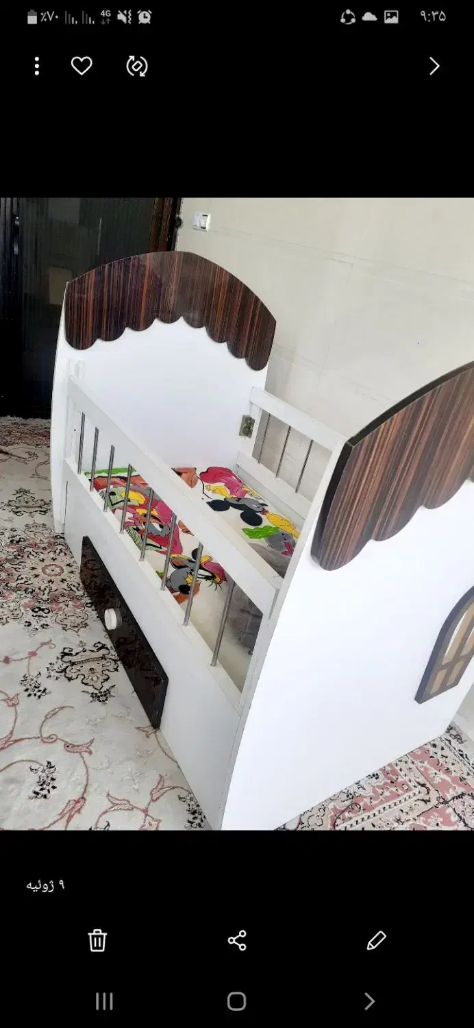 تخت کودک و عروسک|تخت و صندلی بچه|آستانه اشرفیه, |دیوار