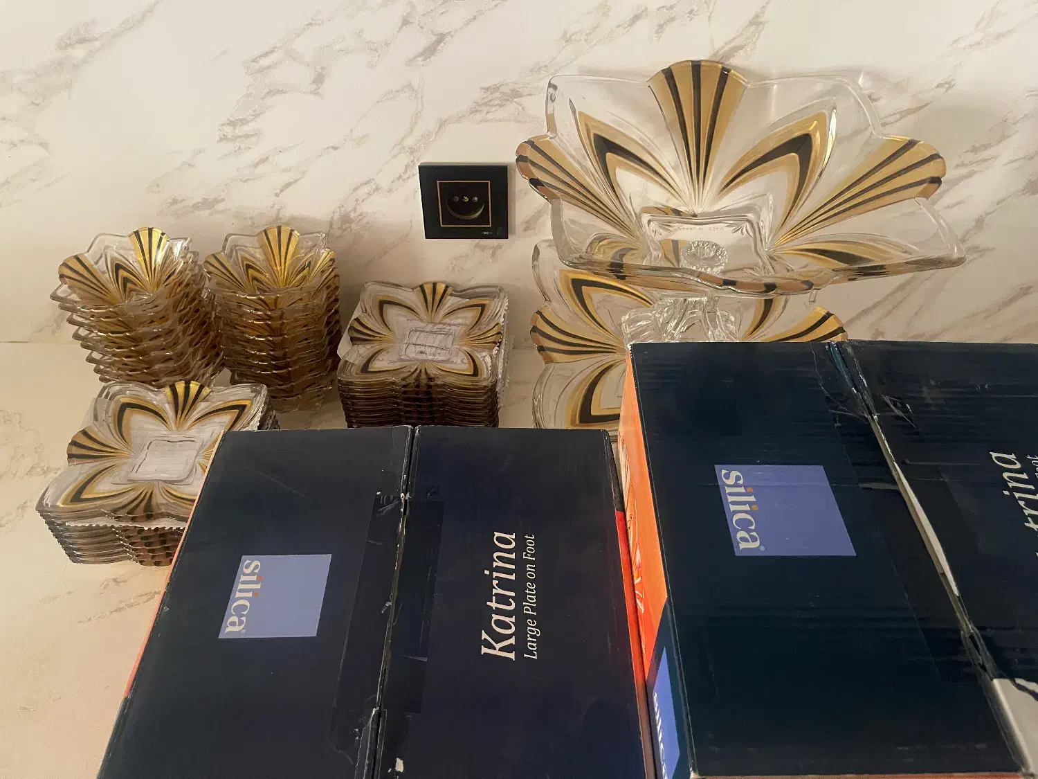 ظرف اجیل خوری شیرینی خوری میوه خوری|ظروف سرو و پذیرایی|کرج, گوهردشت|دیوار