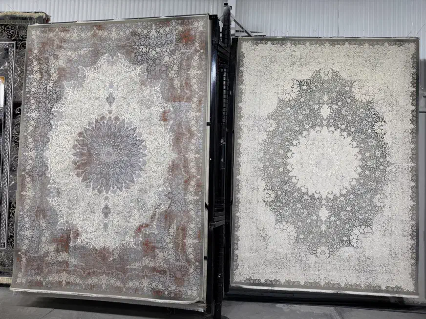 فرش پلمپ نو آک ۷۰۰شونه ۱۲متری جُردن|فرش|شیراز, زیباشهر|دیوار