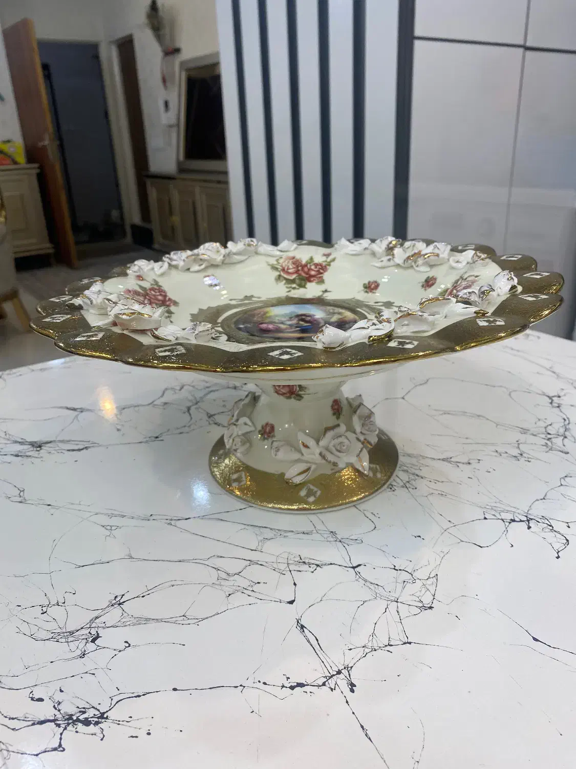 دکوری گل برجسته|ظروف سرو و پذیرایی|بهارستان, |دیوار