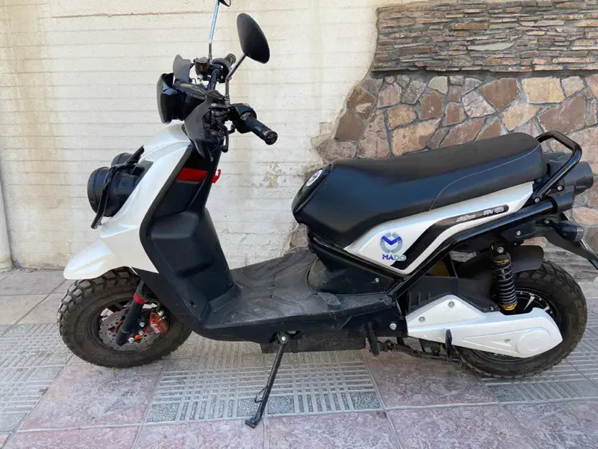 موتور برقی مادو معاوضه با ماشین|موتورسیکلت|کرمان, |دیوار