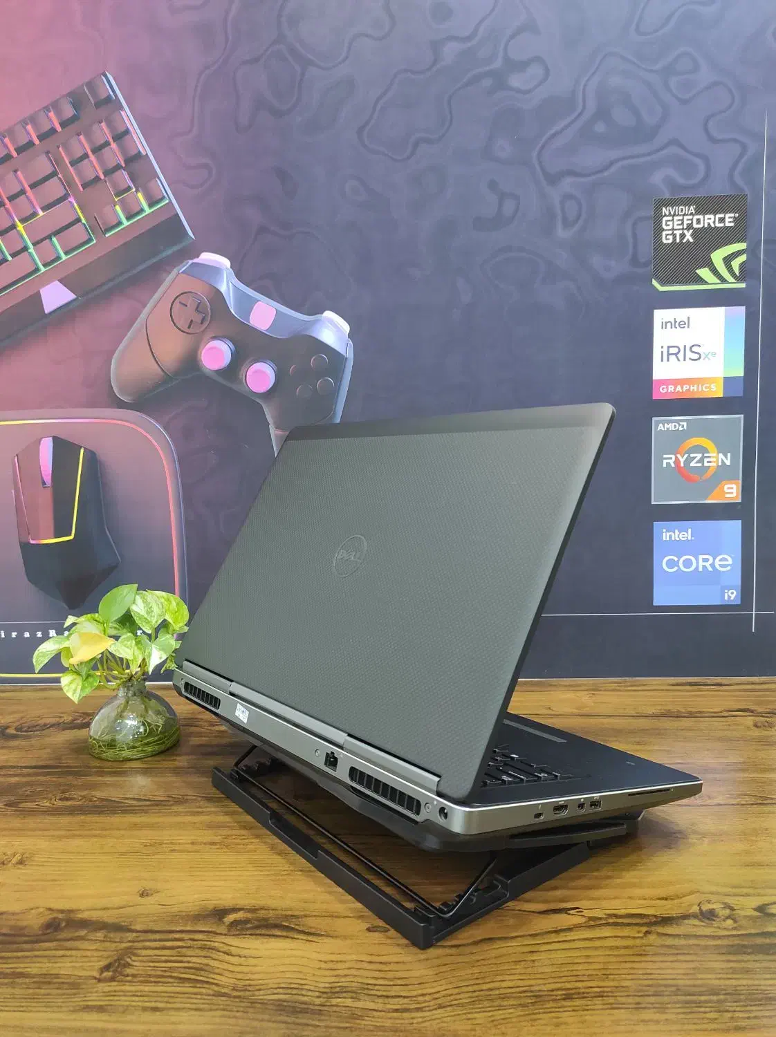 دل ۱۷ اینچ گرافیک ۸ واقعی i7-7820HQ رم ۳۲ ،SSD 1Tr|رایانه همراه|شیراز, فخرآباد (دروازه کازرون)|دیوار