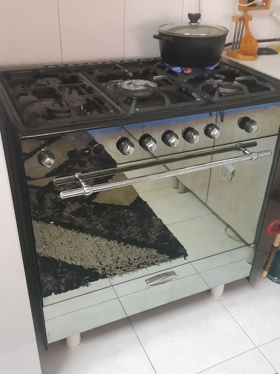 گاز فر تمیز و سالم|اجاق گاز و لوازم برقی پخت‌وپز|قرچک, زیبا شهر|دیوار