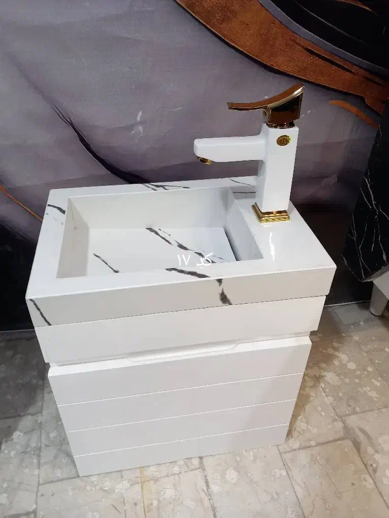 روشویی سرامیکی شیک سازان با ۷ سال گارانتی|لوازم سرویس بهداشتی|محمدیه-قزوین, |دیوار