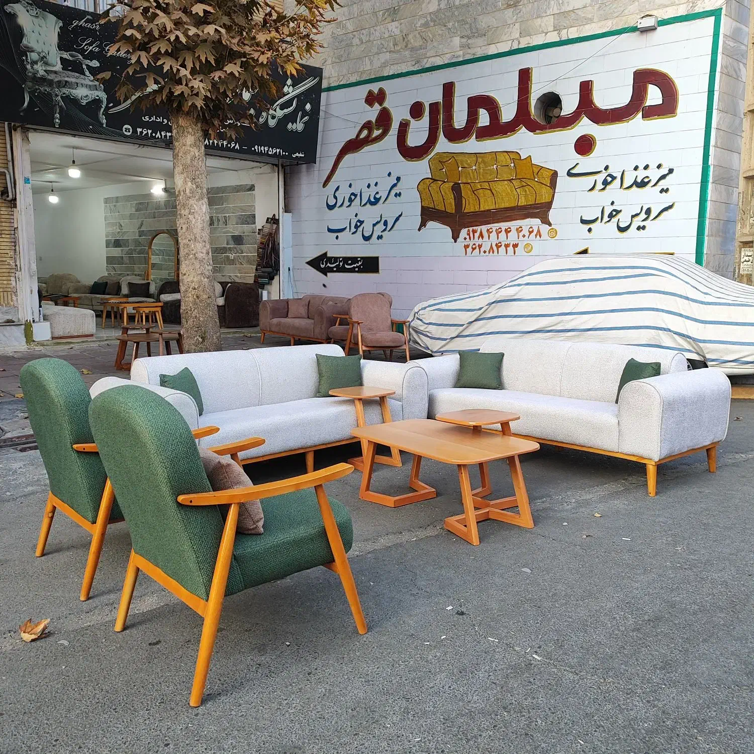 مبل زیبا و شیک (کد85321)|مبلمان خانگی و میز عسلی|ماسال, |دیوار