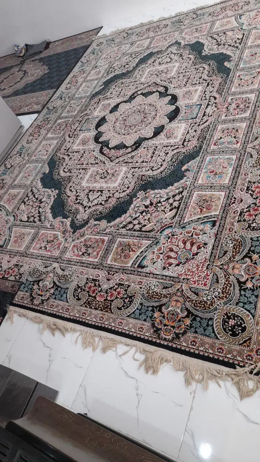 فرش حوض نقره سه هزار تراکم|فرش|اردبیل, |دیوار